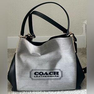 Coach's Badge Jacquard Dalton 31 Shoulder Bag  Medium sized bag